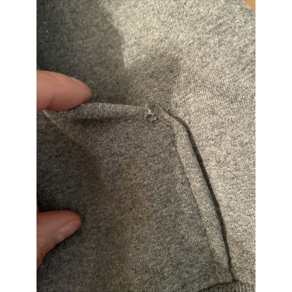 Patagonia Men's Pullover Gray Hoodie Pocket Size Large Uprisal Unisex L P6 logo - Picture 5 of 12